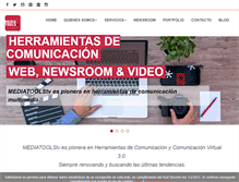 Tablet Screenshot of mediatoolstv.com
